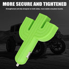 Ankuee Cactus 3USB Car Mount Charger, 12-24V Three Port Automotive Phone Charger Adapter, Compatible with 8 11 12 Plus Pro Max S9 S10 Note9, Universal for SUV, Truck, RV, Van, Office, Home