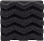 Maxshine Hydro-Tech Tire Foam Applicator Pad Waxing Sponge for Car Detailing, Zigzag-Cut Design for Superior Coverage – Scratch-Free Sponge for Tire Shine, Wax, Sealants & Glazes