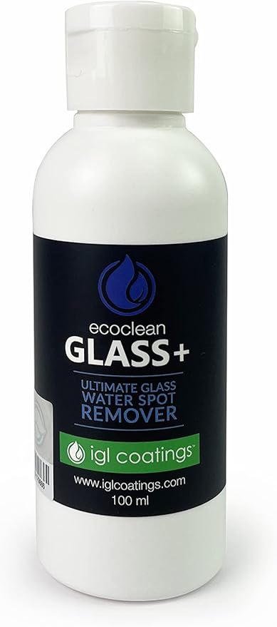 IGL Ecocoat Window Hydrophobic Glass Coating (60ml) Ultimate Ceramic Coating DIY Kit