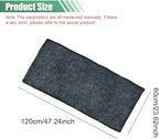 48"x24" Car Drying Towel, 1400 GSM Extra Large Microfiber Cleaning Towel with Twisted-Loop Technique, Ultra Absorbent & Scratch-Free Drying Cloth for SUV Truck RV, Machine Washable(48inch)