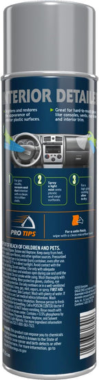 Eagle One Car Interior Detailer, One Step Detailer Spray for Cars, Trucks, 12 Oz