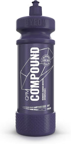 GYEON Compound 1000ml - One-Step Car Scratch Remover & Medium Cut Swirl Correction - Easily Repair Paint Scratches - Removes Water Spots - Hologram Free Finish Ready for Ceramic Coating