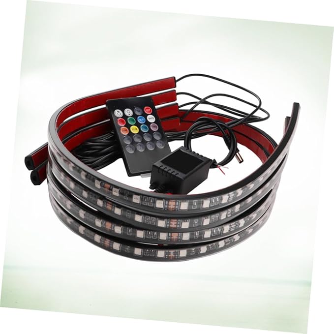 Cabilock Sound Activated Car Light Kit Ambient Lighting for Vehicle Decoration for Parties and Night Driving