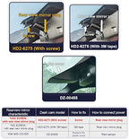 Fitcamx 4K Dash Cam Suitable for Ford F150 2013-2020, Has Screw Behind The Original Cover (HD2-6275), OEM Factory Style, UHD 2160P Video, WiFi & APP, Loop Recording, G-Sensor, Plug & Play, 64GB Card