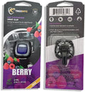 Car Air Fresheners Vent Clips, Essential Car Odor Eliminator, Perfect Scented Car Accessories, For Long Lasting Fragrance up to 30 days, 0.07 FL.OZ (Berry, 1 Pack)