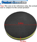 5.82'' Fine Grade Car Clay Bar Pad, Wipe Foam Pads for Car Polisher and Rotary Polisher, DA Polish Pad Replacement Tool for Remove, Novel Auto Detailing Kit(1PC)