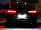iJDMTOY Xenon White 3W Full LED License Plate Light Kit Compatible With Chevrolet 2014-24 Camaro, 2013-15 Malibu, 2011-15 Volt, 2016-up Cruze, 18-SMD White LED & Can-bus Error Free