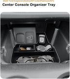ECOZEN 2025 Explorer Center Console Organizer - For 2025 Ford Explorer Console Organizer Storage Tray With Removable Coin Slot - Compatible with 2025 Explorer Interior Accessories ABS - Not For 2026