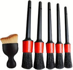 Car Wash Care Detailing Brush Set For Cleaning Wheels Dashboards Vents And More Car Cleaning Brushes Car Accessories(One set)