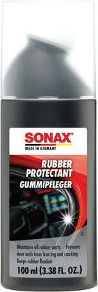 SONAX Rubber Protectant | GummiPfleger | Rubber Trim and Seal Conditioner | Prevents Sticking in Winter | Easy Application | Prolongs Rubber Seals | 340100
