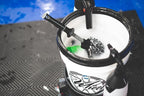 Detail Factory - Wheel Brush Kit with Interchangeable Microfiber Covers - Ultra-Soft Cleaning, Washing and Detailing Wheels, Tires, and Rims - Octane Ectoplasm