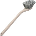Nanoskin Professional 20 Inch Angled Brush with Salt & Pepper Polystyrene Bristles - Car Detailing and Cleaning Tool for Auto, Boat, RV Exterior & Wheels | Acid/Detergent Resistant, Ergonomic Handle