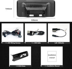 12.3 Inch Linux Car Touch Display Screen for Mercedes Benz 2012-2015 C A CLA GLA Class W204 W176 C117 X156 NTG4.5/4.7 System, Support iOS 26 CarPlay Android Auto Mirror Link
