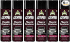 GX-3 Plastic Restorer – Black Plastic Restorer for Cars & Automotive Trim Restorer – Interior Car Cleaner & Exterior Faded Plastic, Vinyl & Rubber Renewer with Aloe Vera 6PK (8 fl oz)