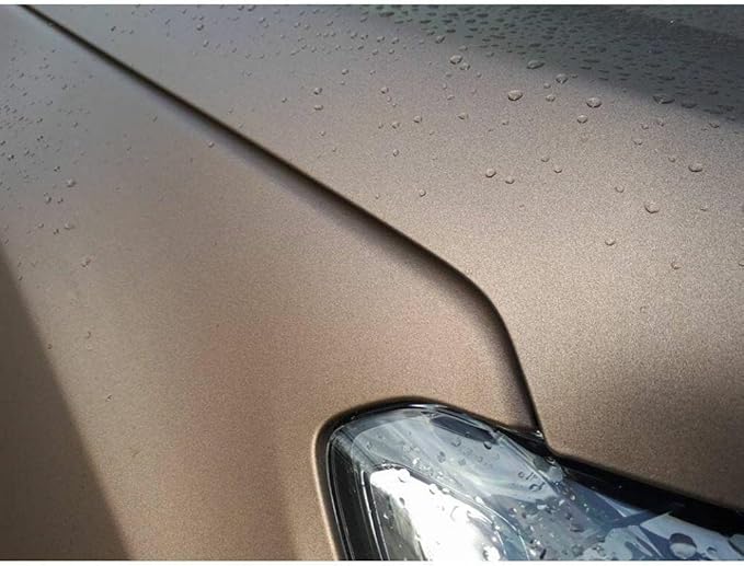 3M Car Wrap Roll 2080 Matte Metallic Brown | M209 | (Sample 3in x 5in) | Automotive Vinyl Wrap for Cars - Car Interior Wrap & Exterior