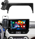 PZK Car Phone Mount for Toyota RAV4 2019-2025 Hybrid LE/XLE/Premium Accessories 7/8-Inch Screen 360° Rotation Smart Phone Cradles Auto Lock Cell Phone Holder Not Affect Air Vent (Not Fit 9/10.5 inch)