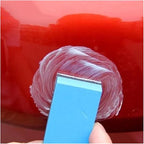 Compatible for 100PCS Car Ceramic Coating Sponge Applicator Glass Nano Wax Coat Sponges Blue Square and Cloth Cleaning Brush