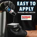 SONAX CC ONE Ceramic Coating | Easy Application for Long-Lasting Paint Protection | Up to 3 Years Durability | Enhances Color & Shine | Hydrophobic Barrier for Paint, Chrome, Glass & Rims | 50 ml