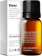 100% Pure Elemi Essential Oil - 0.34 Fl Oz - Elemi Oil for Hair, Skin, Diffuser, Aromatherapy & DIY Candle Making Scent