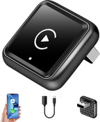 Wireless CarPlay Adapter for iPhone & Android, 2 in 1 CarPlay Wireless Adapter & Android Auto Wireless Adapter, USB C Wireless CarPlay Adapter, Plug & Play for Factory Wired CarPlay Cars