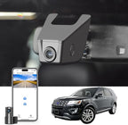 Mangoal Front 4K & Rear 1080p Dash Cam Custom for Ford Explorer U502 2011-2019, Base XLT ST_Line Limited Timberline Platinum King Ran(Model B), UHD 2160P Video, WiFi & App, 128GB Card