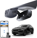 mangoal Front 4K & Rear 1080p Dash Cam Custom for Mazda CX-30 2024 2025 2026(Model B), UHD 2160P Video, Free App & WiFi, 128GB Card