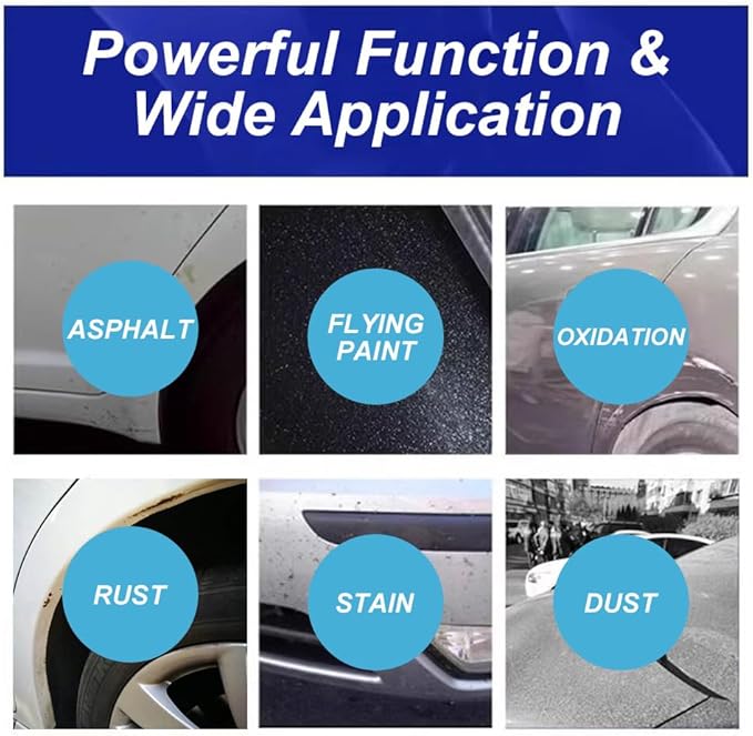XhuangTech Premium Car Clay Bar Kit (3 Pack) 300g(3x100g) - Professional Grade Auto Detailing Magic Clay with Deep Cleaning & Paint Decontamination for Car Wash - Safe on Paint, Glass, Wheels (Purple)