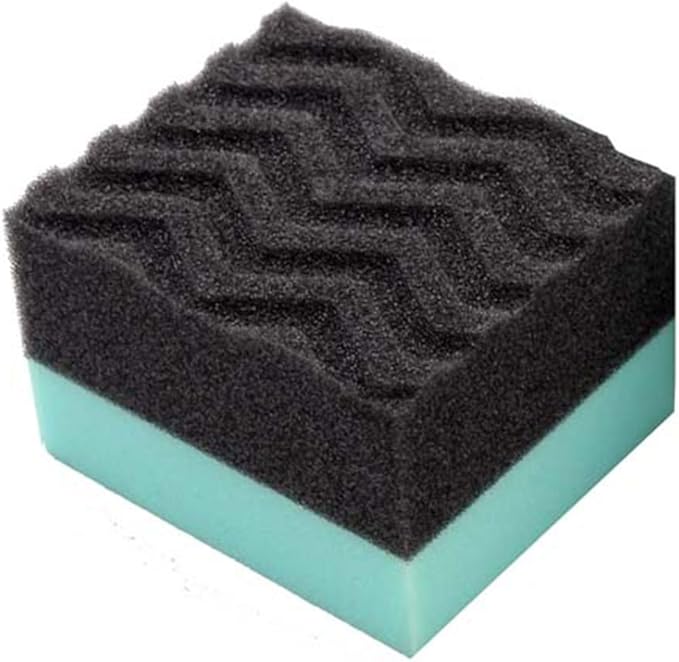 Chemical Guys CWS207 Extreme Bodywash & Wax Foaming Car Wash Soap, 128 fl oz, Grape Scent & ACC_300_2 Acc_3002 Wonder Wave Durafoam Contoured Large Tire Dressing Applicator Pad, Pack of 2