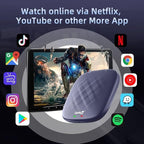 Carlinkit CarPlay Android 13.0 AI Box Adapter, 3-in-1 CarPlay AI Box Max(Plus), Plug & Play, Easy Setup, Built-in Google Play/Netflix/YouTube/TF Card, for Cars with OEM Wired CarPlay&Touchscreen