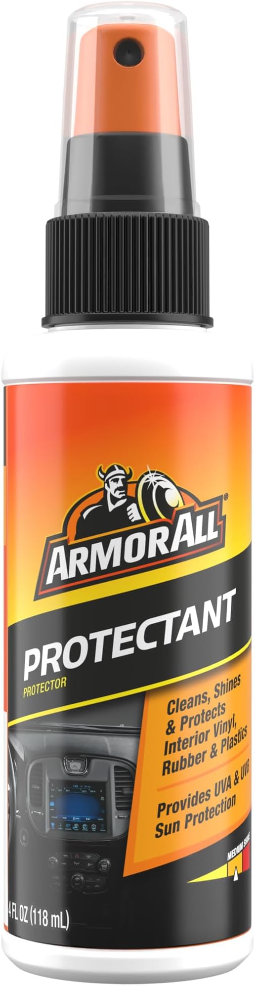 Armor All Original Protectant Spray by Armor All, Car Interior Cleaner with UV Protection to Fight Cracking & Fading, 4 Oz
