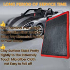 Biodison & Lee 1 Pcs Clay Mitt for Car Detailing - Fine Grade Clay Bar Mitts,Synthetic Clays Mit to Remove Paint Overspray, Water Spots, Tree Sap, Rail Dust from Paint, Glass, Plastic Surfaces