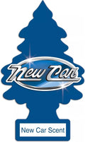 LITTLE TREES Car Air Freshener | Hanging Paper Tree for Home or Car | New Car Scent