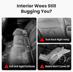 Car Interior Cleaner, 2026 New Polishing Cleaner for Interior Detailing, Car Interior Detailer Spray, Vehicle Polish Cleaners Multipurpose Cars Care Cleaners for Rubber Leather (2 PCS)