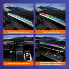 LED Car Ambient Lighting Strip for Tesla High Brightness with APP Control Multiple Colors and Car LED Strip Lighting Neon Lights for Model 3/Y (Dashboard)