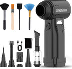Electric Air Duster 150000RPM Super Power Handheld Cordless Mini Blower Vacuums Rechargeable Brushless Motor 10Gear Adjustable Portable Dust Blower for Pc Computer Keyboard Outdoor House Car Cleaning