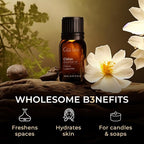 100% Pure Cistus Essential Oil - 0.34 Fl Oz - Cistus Oil for Hair, Skin, Diffuser, Aromatherapy & DIY Candle Making Scent