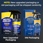 Advanced Car Quick-acting Coating Agent Spray, 2025 New Quick Effect Coating Agent Spray for Car, Cars Scratch Wax Polish Waterless Wash, Multi Functional Coating Renewal Agent Sprays (2Set)