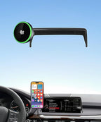 Qi2.2 Max 25W Fast Wireless Car Charger Phone Holder for 2014-2018 BMW The X5 / 2015-2019 BMW X6 10.2-Inch Screen, Magnetic Phone Mount Compatible with MagSafe