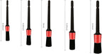 Car Detailing Brush Set, Scratch-Free Soft Bristle Brushes for Interior and Exterior Cleaning, Wheels, Air Vents, Dashboard, and Leather Surfaces, 5 Pcs