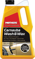 Mothers California Gold Carnauba Wash & Wax, 64 oz. — Cleans, Shines & Protects – Gentle, pH Balanced, Ultra-Sudsy for a Spot-Free, Brilliant Finish. Biodegradable & Won't Strip Wax or Ceramic (05674)