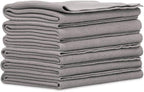 Griot's Garage Microfiber Edgeless Towels for Interior and Exterior Car Detailing and Polishing, Scratch-Free, 16” x 16”, Set of 6, 14902