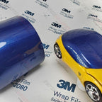 3M Car Wrap Roll 2080 Gloss Deep Blue Metallic | G217 | (5ft x 5ft (25 Sq/ft)) | Automotive Vinyl Wrap for Cars - Car Interior Wrap & Exterior | w/Free Instawraps Pro Glove