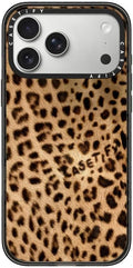 CASETiFY Impact iPhone 17 Pro Max Case [Slim/Compatible with Magsafe / 8.2 ft. 4X Military Grade Drop Protection] - Jaguar - Clear Black