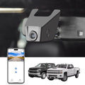 Mangoal 4K Dash Cam fit for Chevy Silverado Select 1500 2014-2021; Select 2500/3500 2015-2023 (Model E), No Vehicle Sensor Cover, 2160P Video, WiFi & APP, GPS, 64GB Card