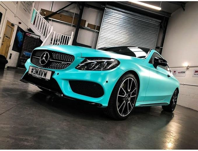 3M Car Wrap Roll 2080 Satin Key West | S57 | (5ft x 8ft (40 Sq/ft)) | Automotive Vinyl Wrap for Cars - Car Interior Wrap & Exterior | w/Free Instawraps Pro Glove