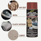 SM Arnold Refinishing Spray Paint - AUTUMN RED 11 Oz. - For Leather, Carpet, Vinyl, Metal, Plastic, Polycarbonate, Polypropylene, Acrylic, Lexan, Fiberglass | Pro Grade Aerosol Refinisher