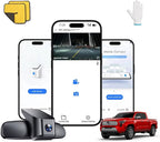 4K Dash Cam Suitable for Toyota Tacoma 2024-2025 SR SR5 TRD Sport Pre-Runner Off Road Limited & Tacoma Hybrid, OEM Look, UHD 2160P Video, WiFi & APP, Loop Recording, Plug&Play, 128GB (F10)