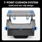 for Tesla Model Y Juniper Under Screen Storage Organizer 2025-2026/Model 3 Highland 2024-2026, Hideable Center Console Organizer Tray for Tesla Model Y Juniper Accessories, Black