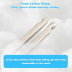 2PCS Car Seat Gap Filler, Microfibre Leather Vehicle Gap Stopper to Fill Between Seat & Console Organizer, Automotive Interior Accessories, Universal for SUV Sedan Truck (Beige)