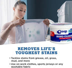 GOOP Multi-Purpose Hand Cleaner- Waterless Hand Degreaser, Laundry Stain Remover - NonToxic and Biodegradable Cleaner Remove Dirt, Oil, Paint, Ink, and Clothes Stains Original, 14oz Pack of 1